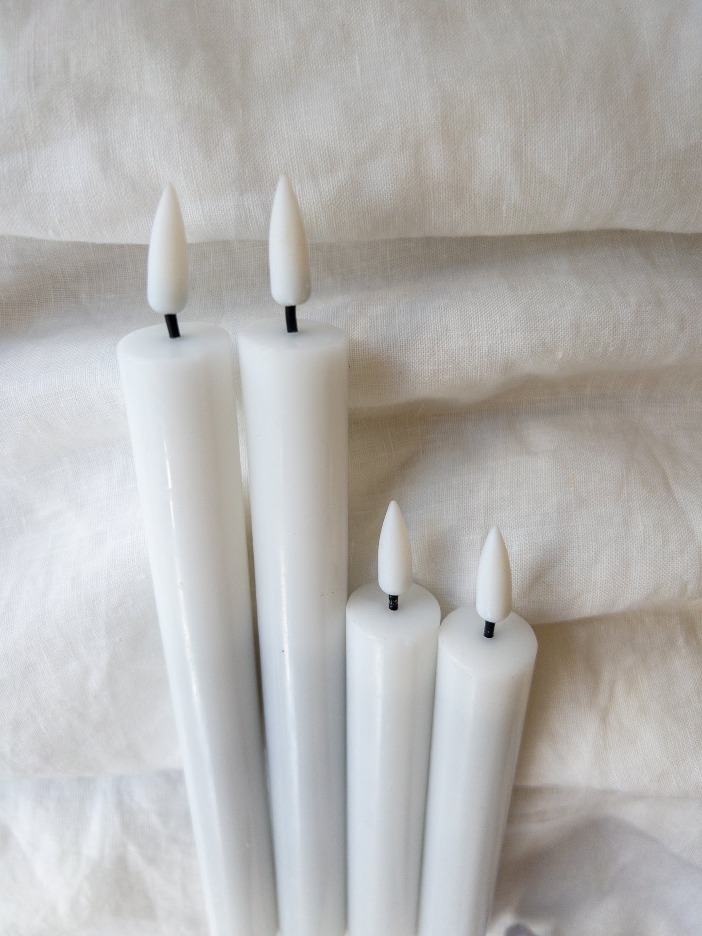 Dinner Candles Flat Top Duo SML