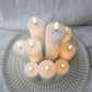 Pillars Smooth Thin (set of 9)