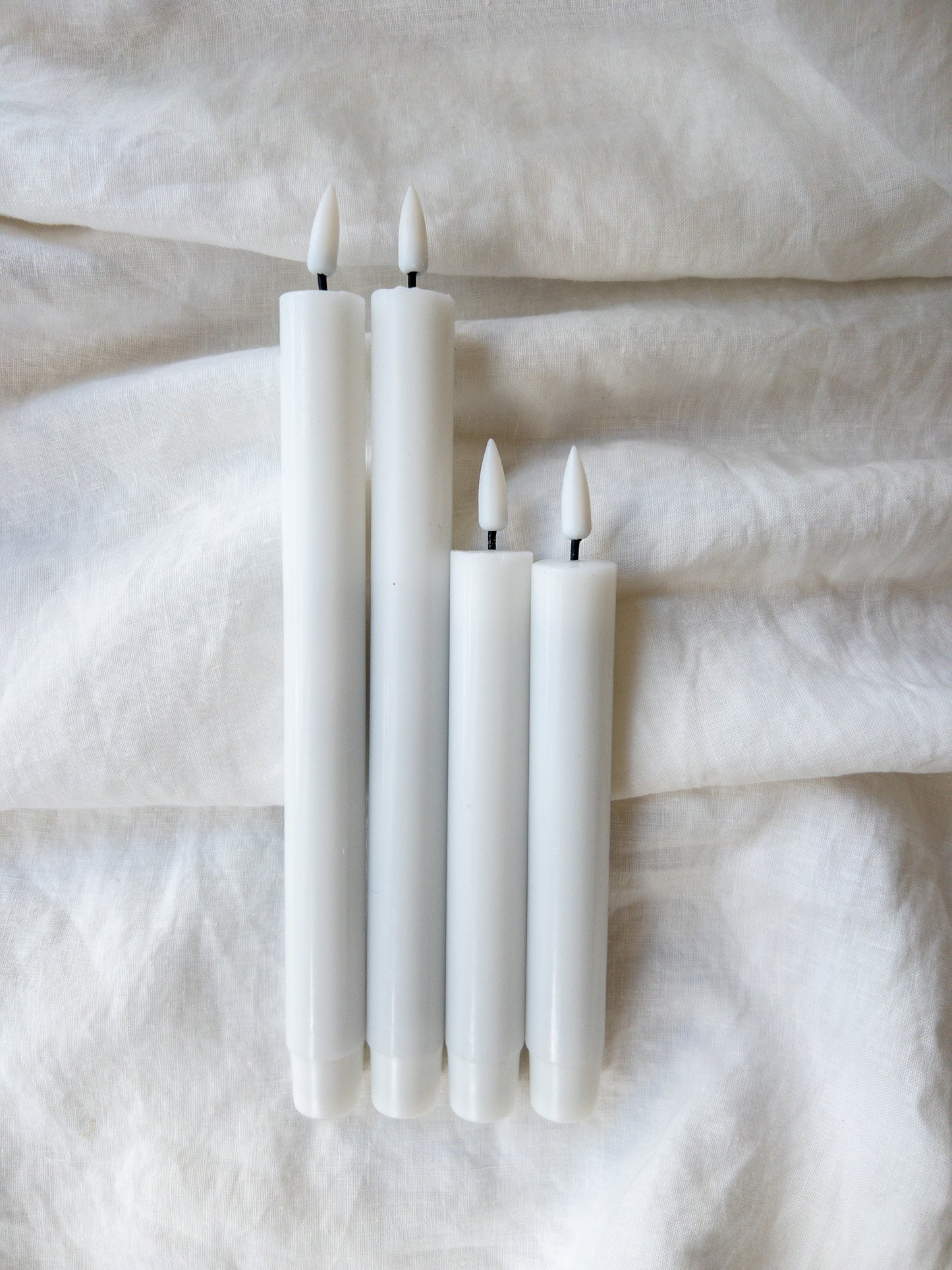 Dinner Candles Flat Top Duo SML