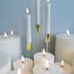 Dinner Candles Flat Top Duo SML
