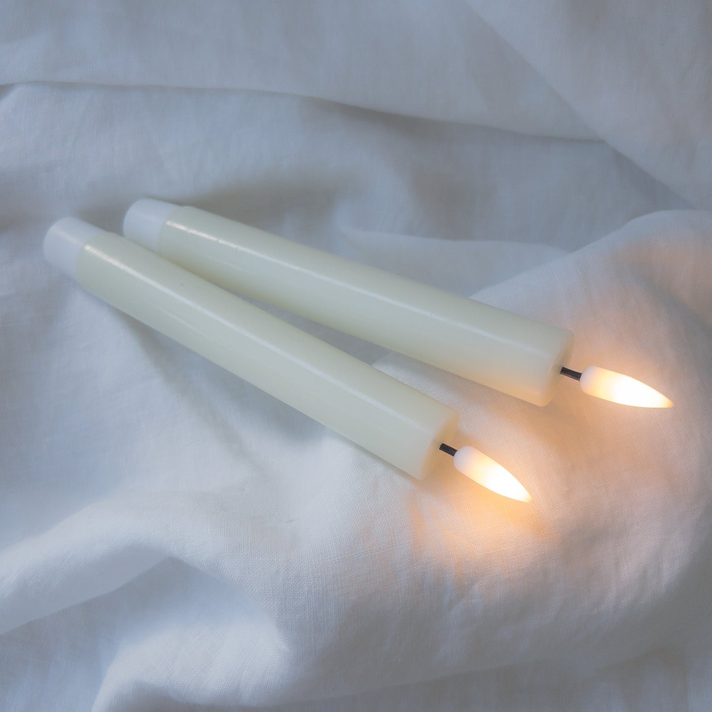 Dinner Candles Flat Top Duo SML