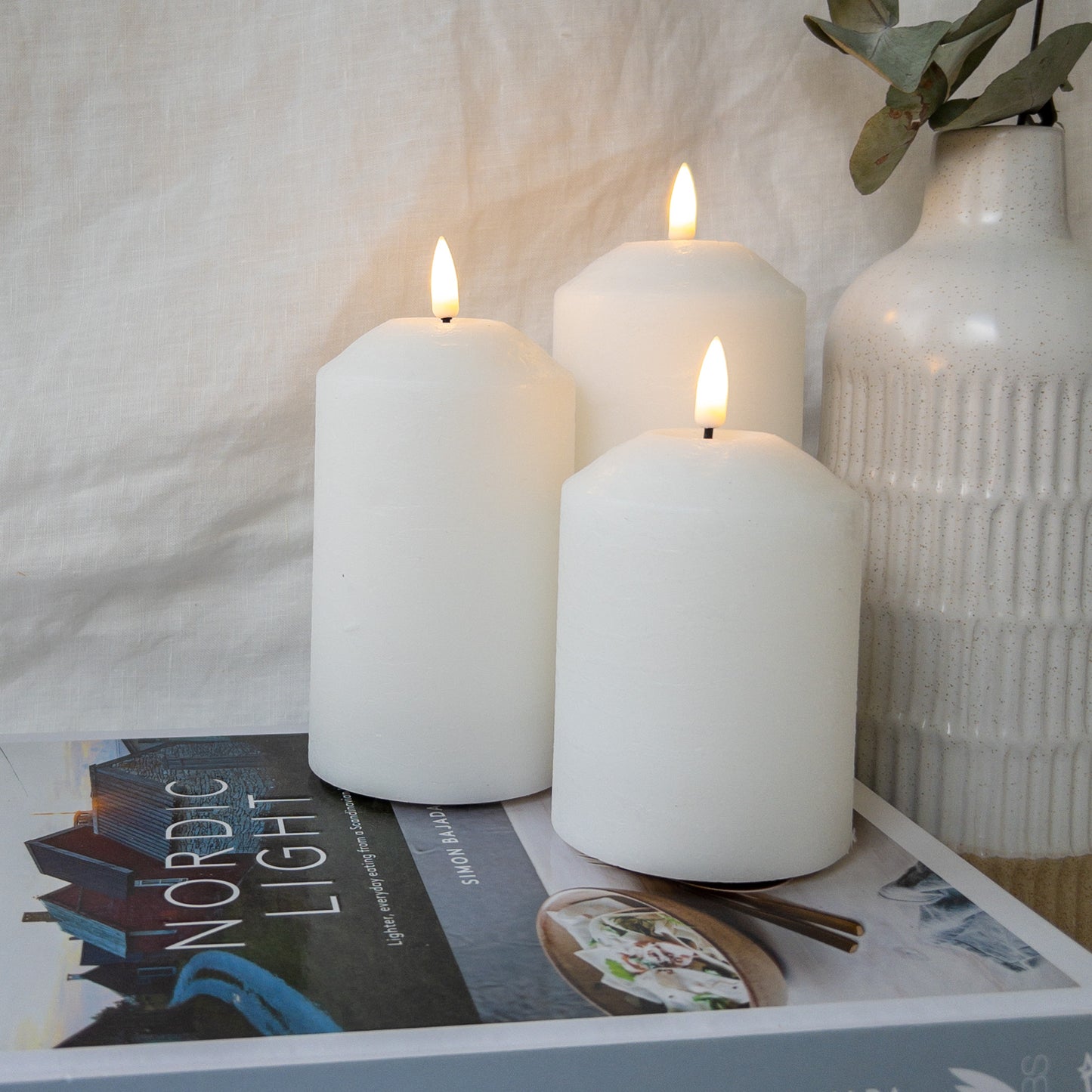Pillars Textured Spire (set of 3)