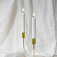 Dinner Candles Flat Top Duo SML