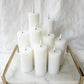 Pillars Smooth Thin (set of 9)