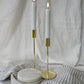 Dinner Candles Flat Top Duo SML